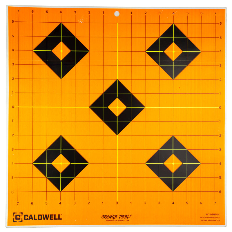 Caldwell Sight-in Trgt 16" 5pk
