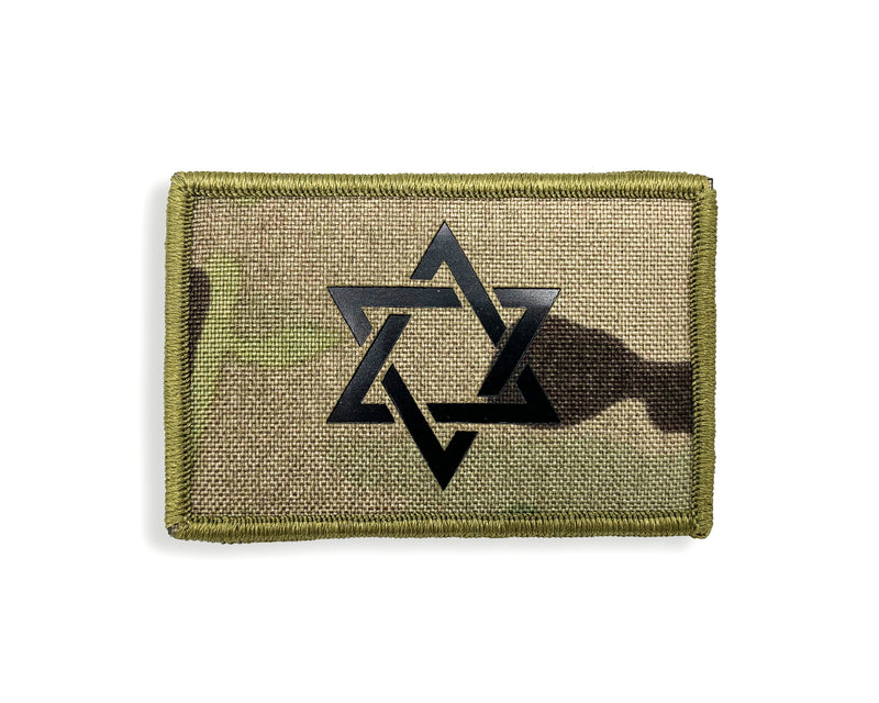 Star of David IR Hybrid Field Patch