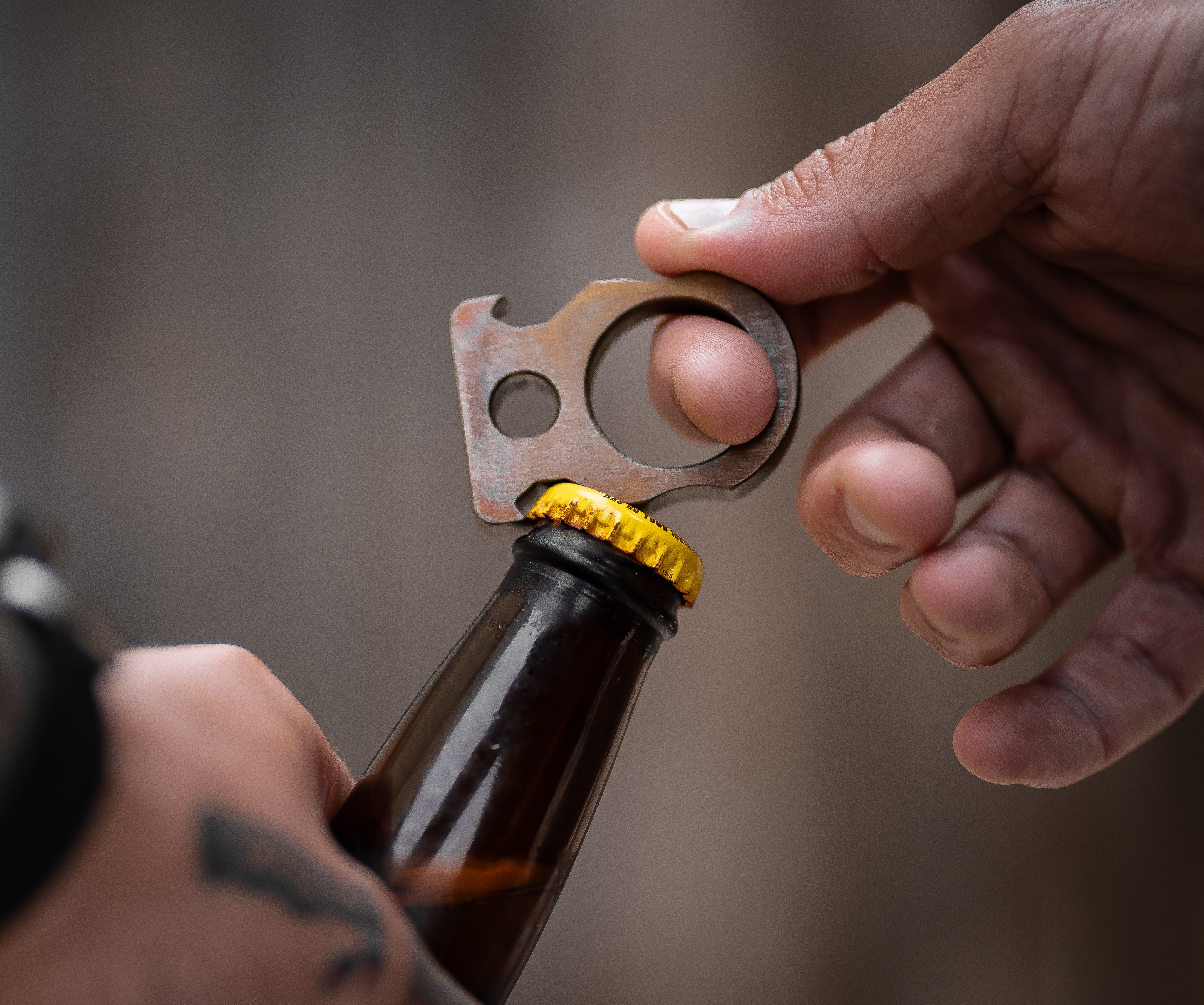 The Nightcap - Single Knuckle Bottle Opener Made in the USA – RE
