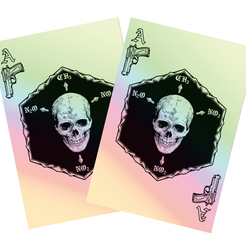 Kill Card Comp. Reflective Sticker pack