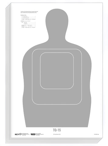 USCBP TQ 15 Qualification Target RE Factor Tactical