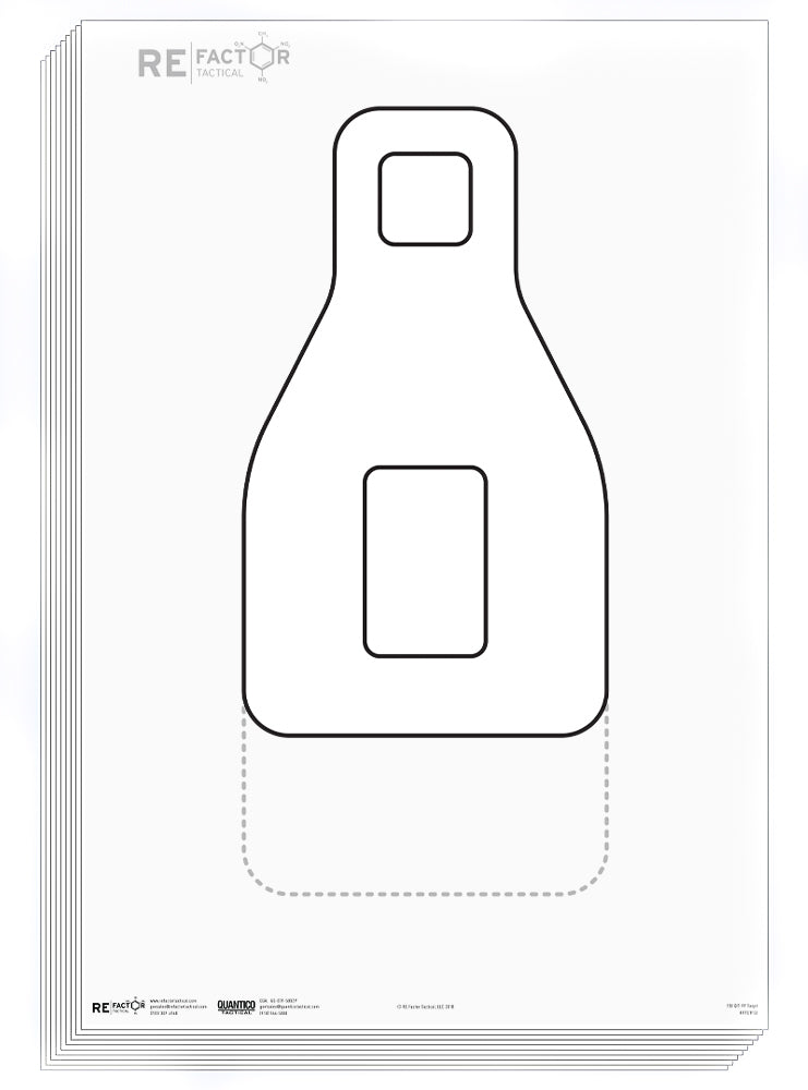 FBI Qualification Target – RE Factor Tactical