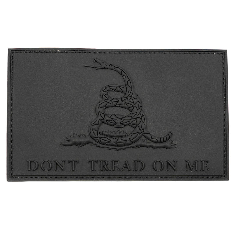  Gadsden Flag Black Embroidered Patch Don't Tread on Me w/Velcro  Brand Fastener : Clothing, Shoes & Jewelry