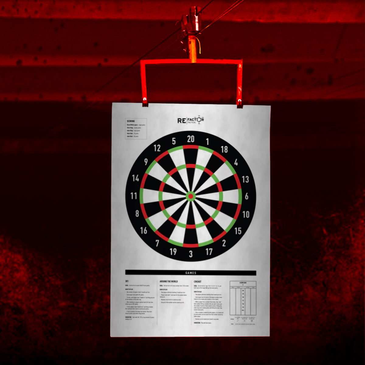 Dartboard Target – RE Factor Tactical