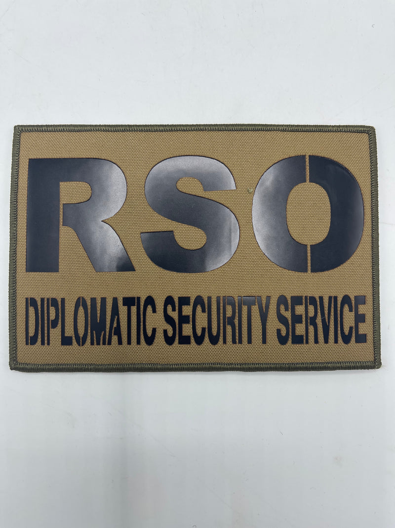 RSO Diplomatic Security Services XL IR Patch