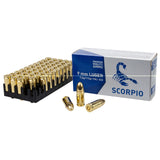 Scorpio Ammo 9mm Fmj 50/1000