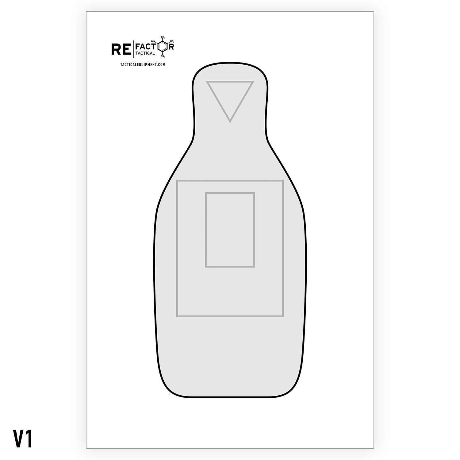 FBI Qualification Target – RE Factor Tactical