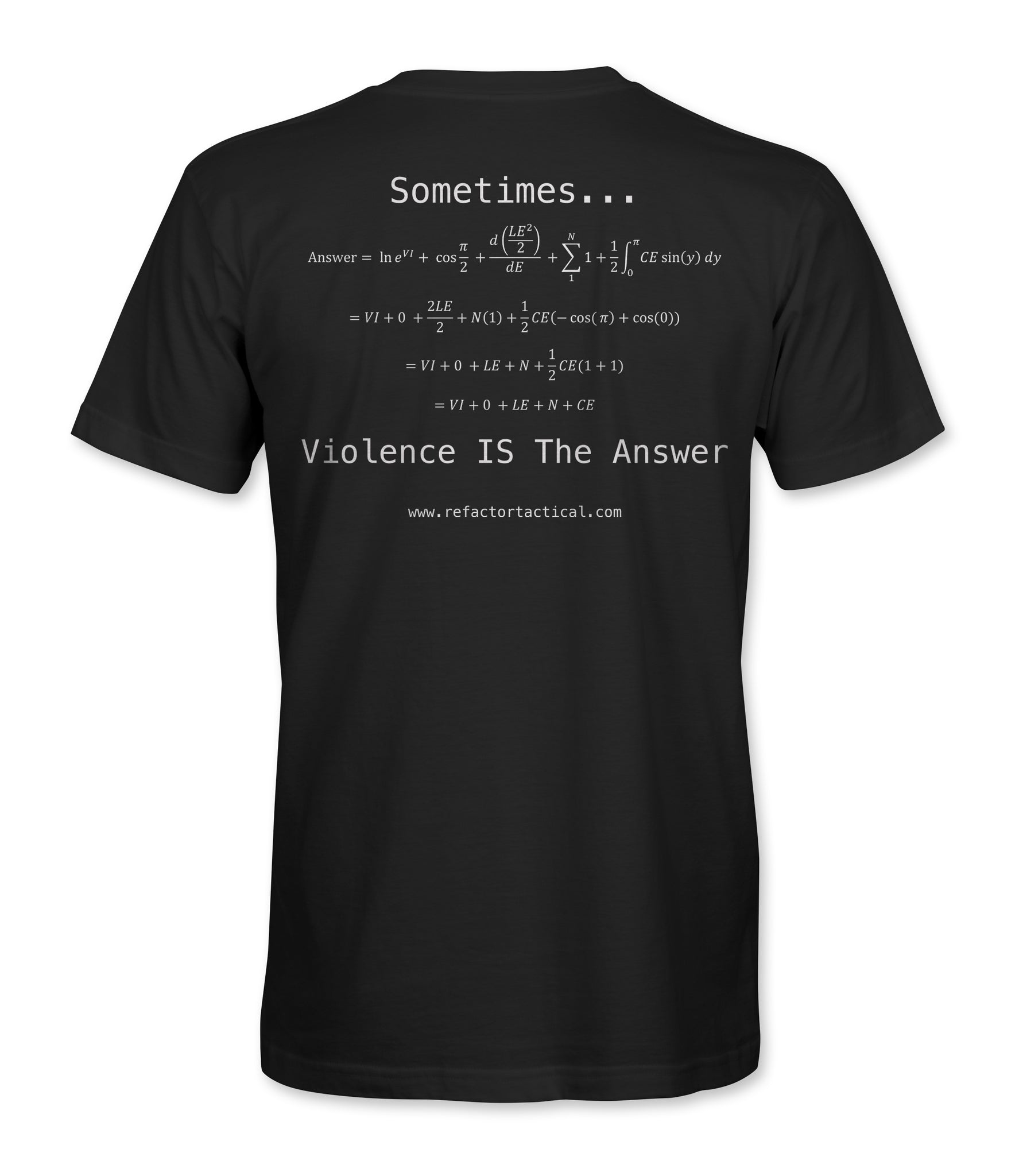 Violence is the Answer