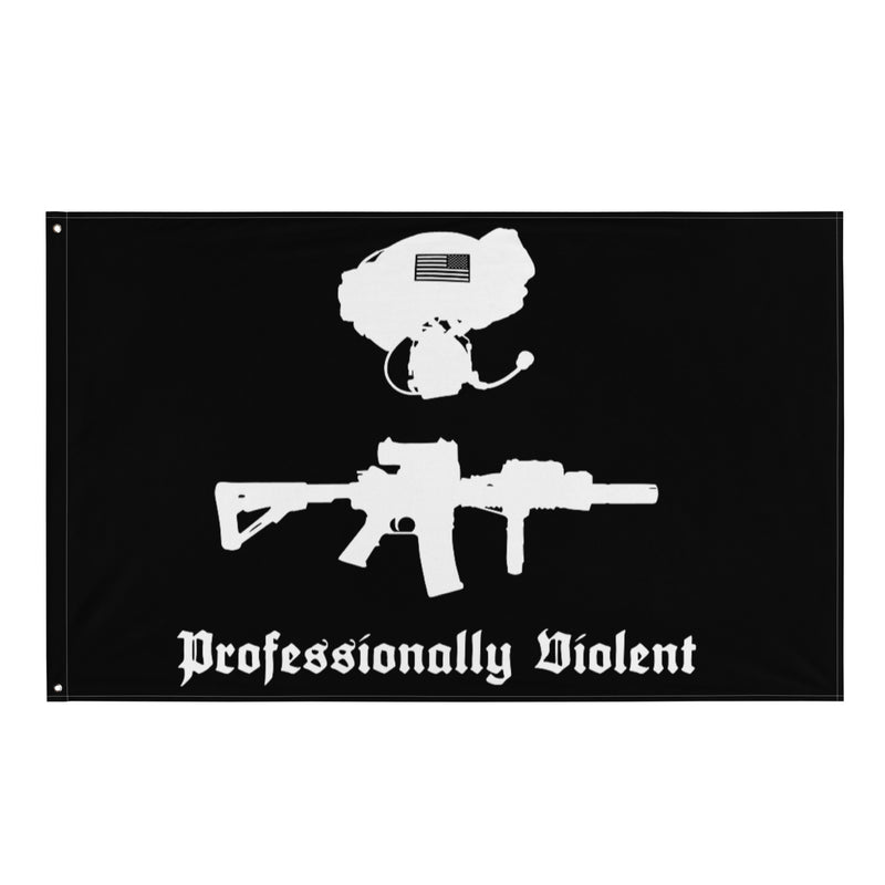 Professionally Violent Flag