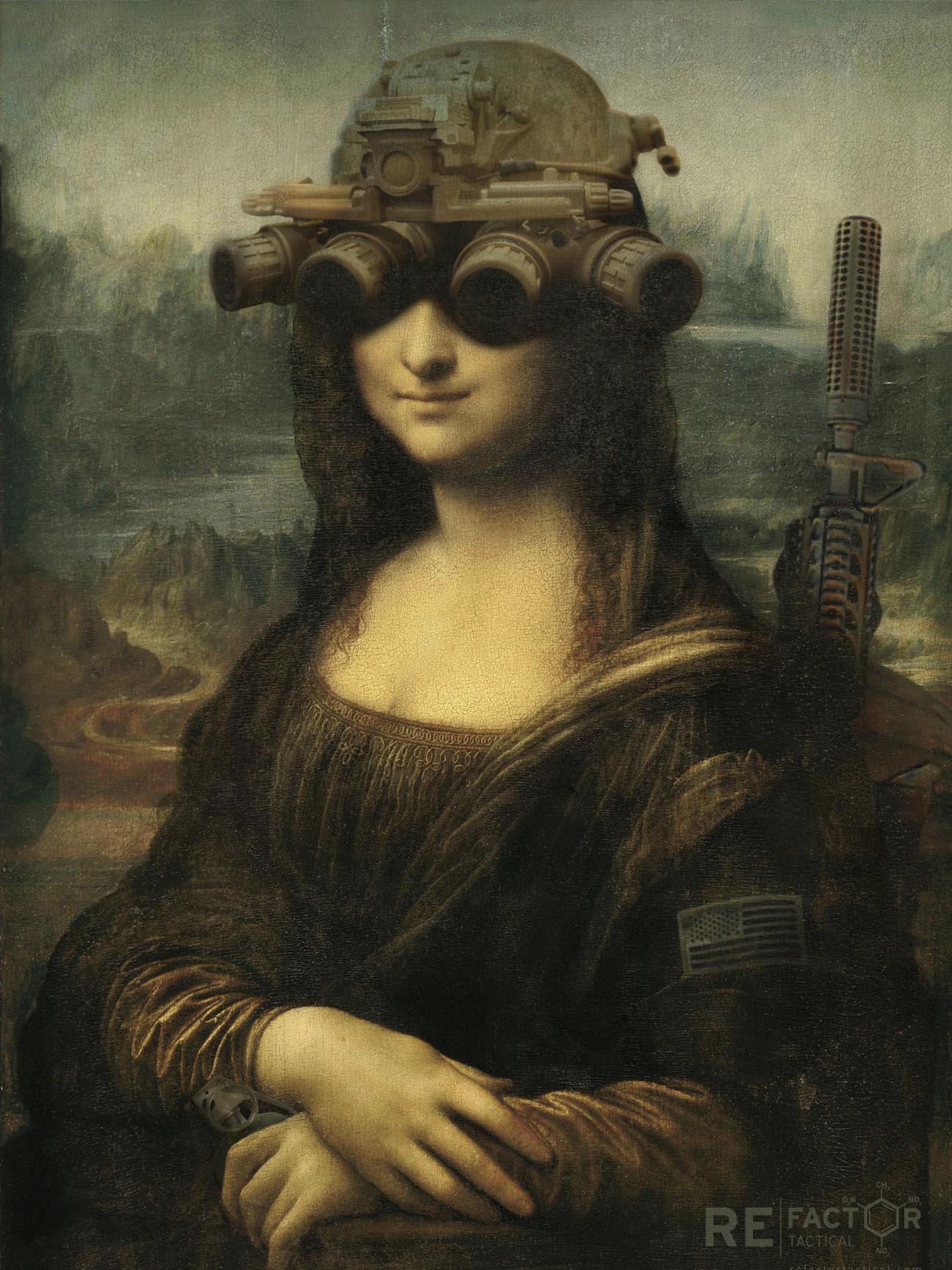 OCONUS Lisa Poster – RE Factor Tactical